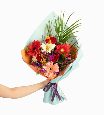 gerbera buketi fenixli çiçek buketi İstanbul çiçek